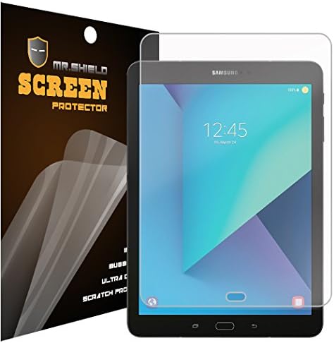 Mr.Shield [5-Pack] מיועד למגן המסך של Samsung Galaxy Tab S3 9.7 אינץ 'אנטי-בוהק [מט] עם החלפת חיים